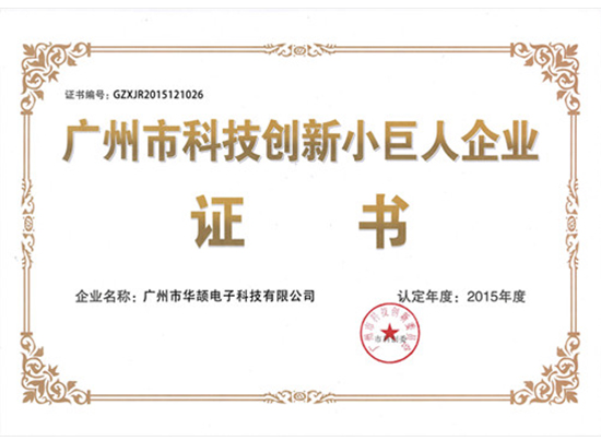 小巨人证书