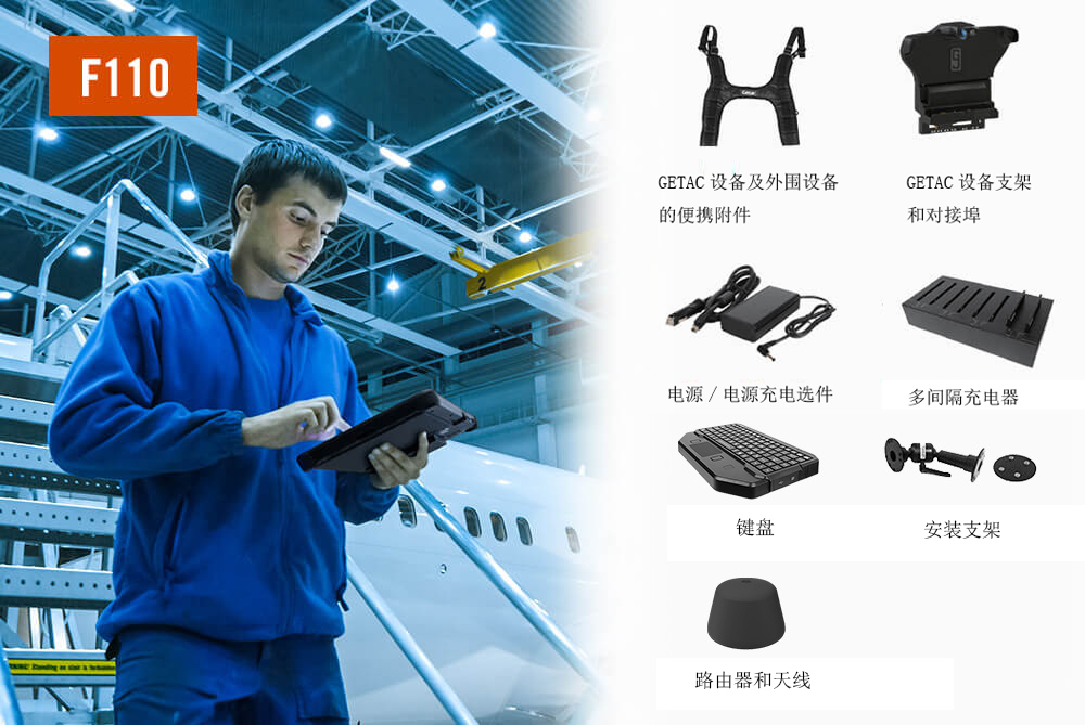 GETAC应用于机场管理的加固计算机优选解决方案