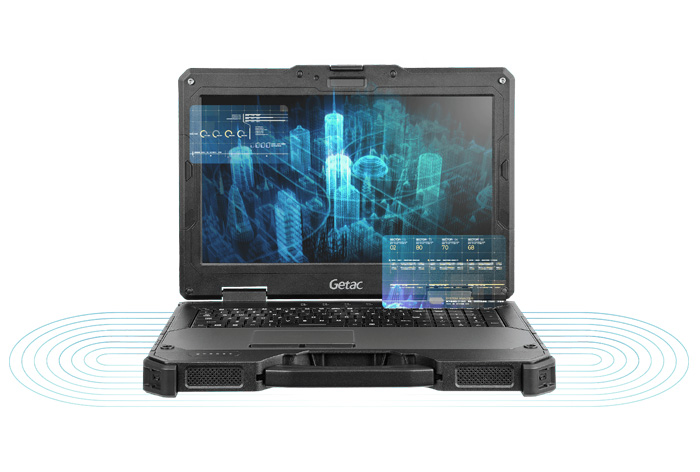 15.6英寸加固级军用笔记本电脑GETAC X600