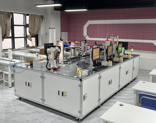 智能制造生产线的智慧教学实训平台-华颉科技