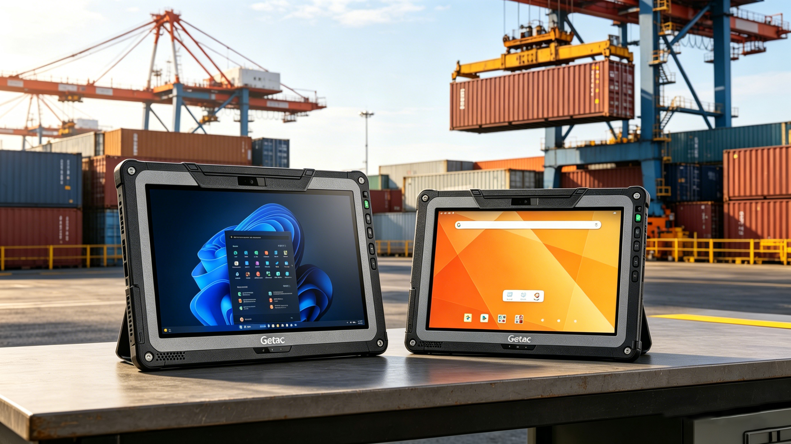 【应用案例】Getac F110与ZX80强固平板抵御严酷环境，赋能智慧港口